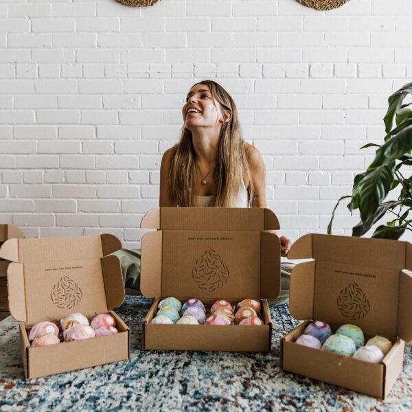 Unscented bath bombs (box of 6)