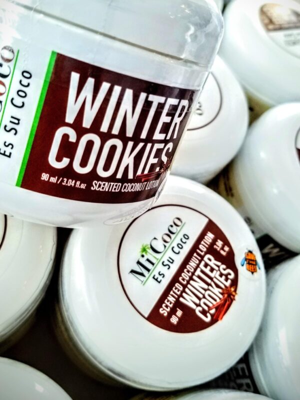 Winter Cookies Scented Coconut Lotion