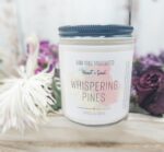 WHISPERING PINES - Spruce & Cedar Scented Soy Candle