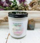 RECHARGE- Eucalyptus + Spearmint: Scented Soy Candle