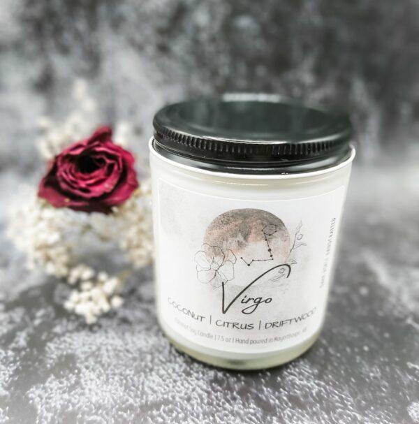 Virgo- Zodiac Candle