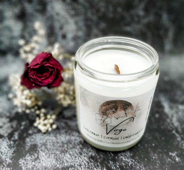 Virgo- Zodiac Candle