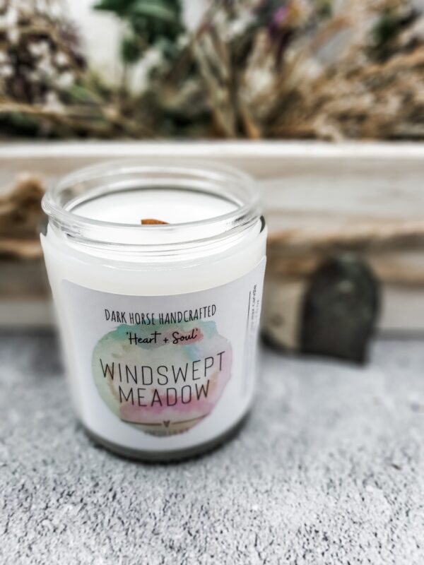WINDSWEPT MEADOW - Scented Soy Candle - 'Heart & Soul' Collection