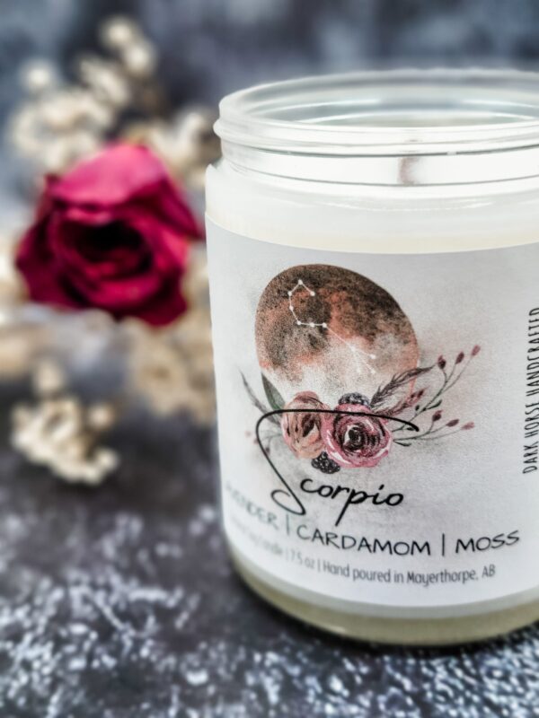 Scorpio - Zodiac Candle