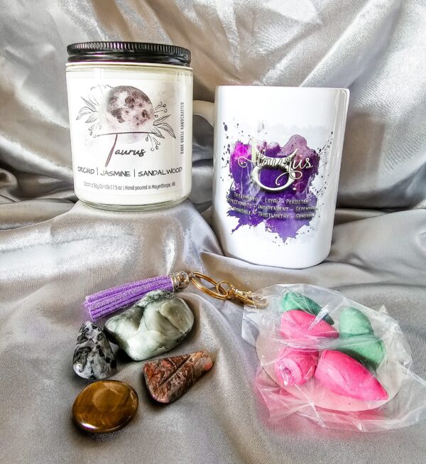 Taurus Zodiac Candle Gift Box