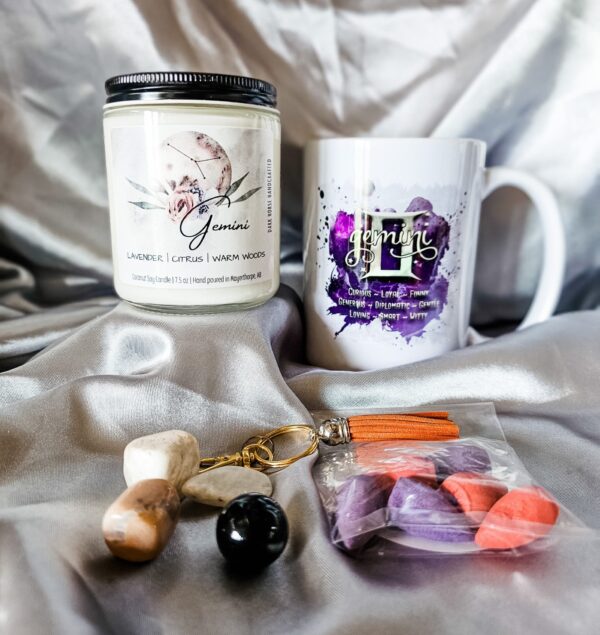 Gemini Zodiac Candle Gift Box