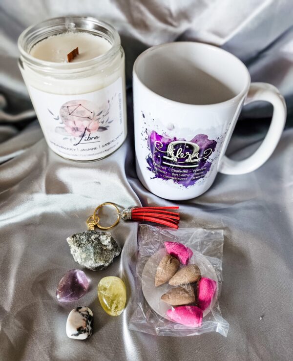 Libra Zodiac Candle Gift Box