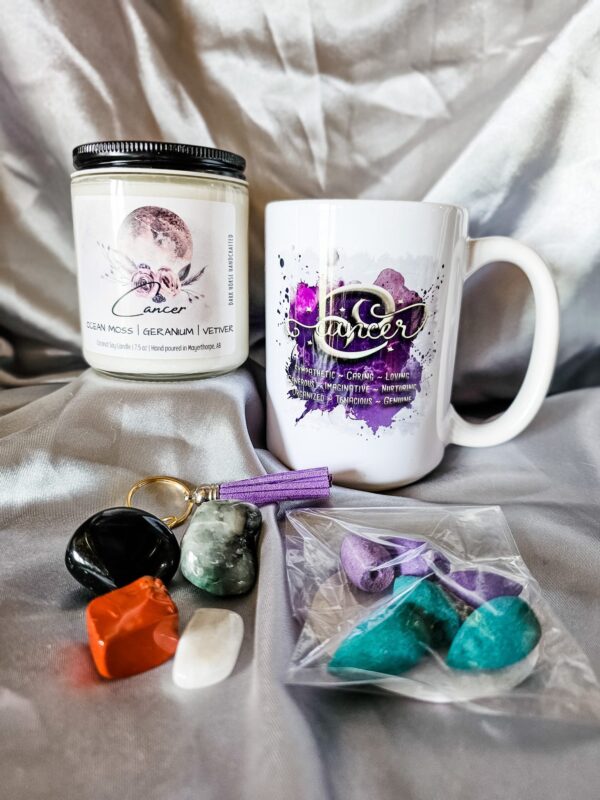 Cancer Zodiac Candle Gift Box
