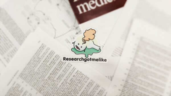 Exhausted Flask Sticker