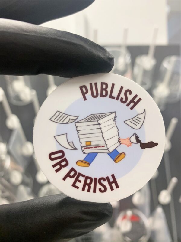 Publish or Perish Sticker
