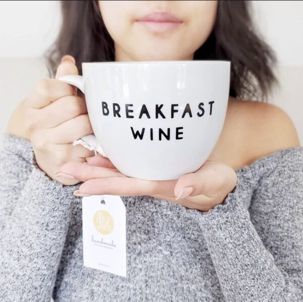 Breakfast Wine Mug