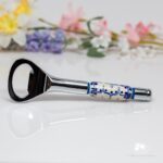 Bottle Opener - Dark Blue/Ivory