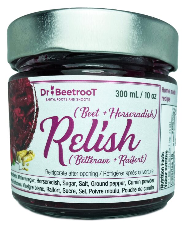 BEET RELISH 300ml/10oz