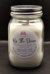 By The Ocean Soy Wax Candle - Mason Jar 80+ Hours Burn Time - Wooden Wick