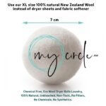 Reusable XLarge Wool Dryer Balls