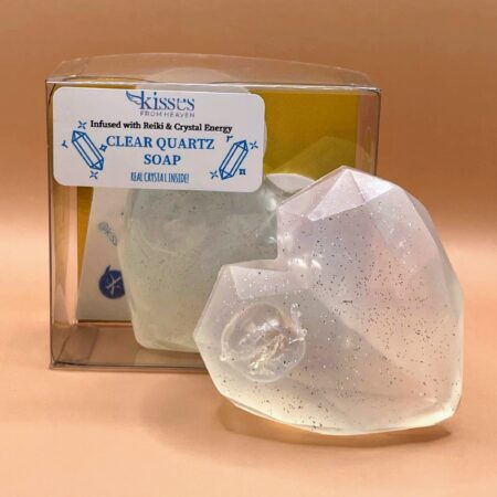 Clear Quartz Crystal Soap