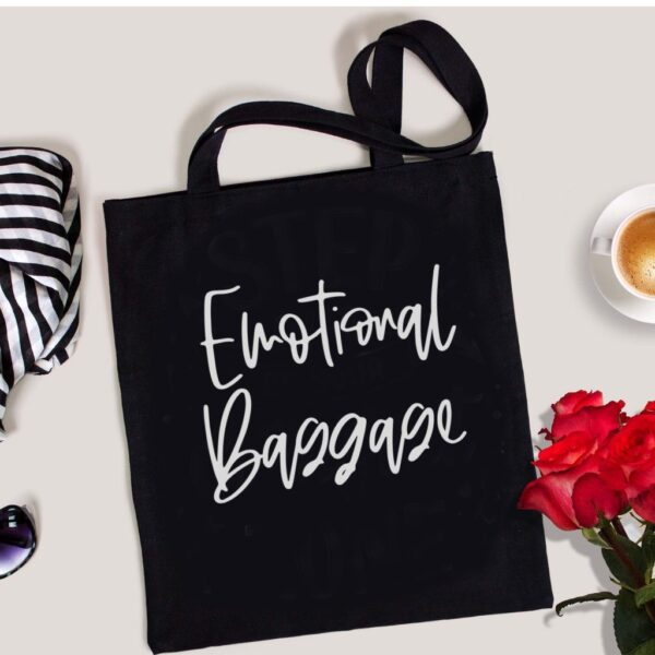 Emotional Baggage Reusable Tote Bag