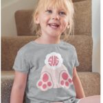 Bunny Tail Monogrammed T-Shirt