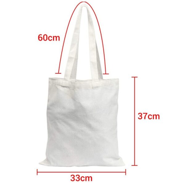 Groceries and Stuff Reusable Cotton Tote Bag