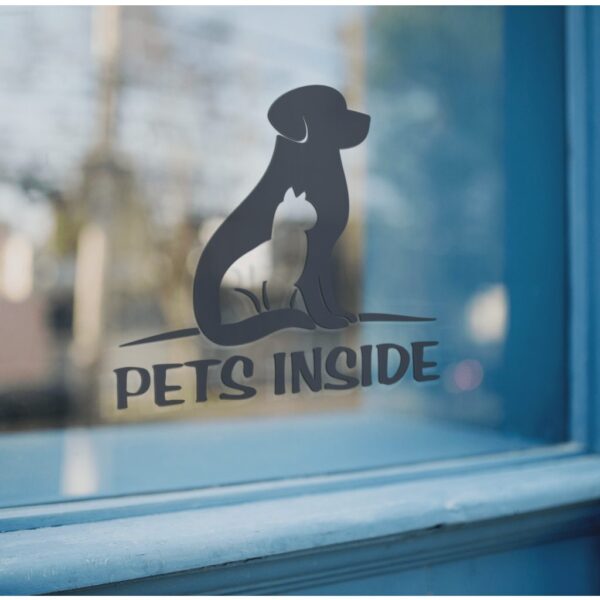 Pet Window Decals for Emergency Responders