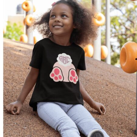 Bunny Tail Monogrammed T-Shirt