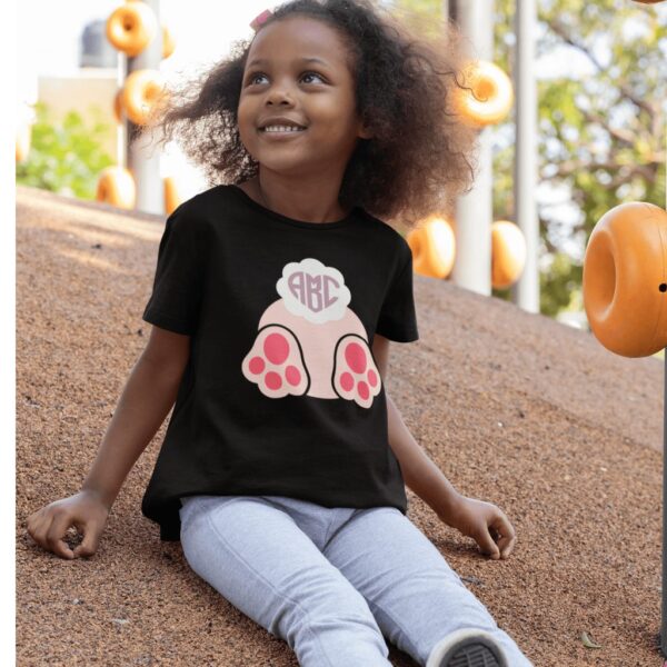 Bunny Tail Monogrammed T-Shirt
