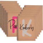 Personalized Soft Cover Spiral Notebooks