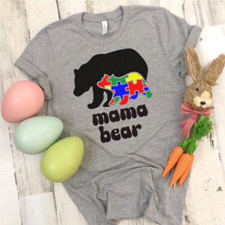 Autism Mama Bear Shirt