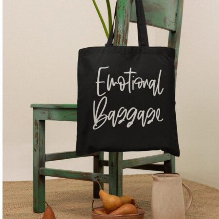 Emotional Baggage Reusable Tote Bag