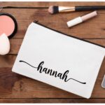 Makeup Bag Personalized, Custom Makeup Bag