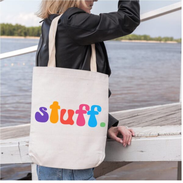 Natural Tote Bag for Stuff