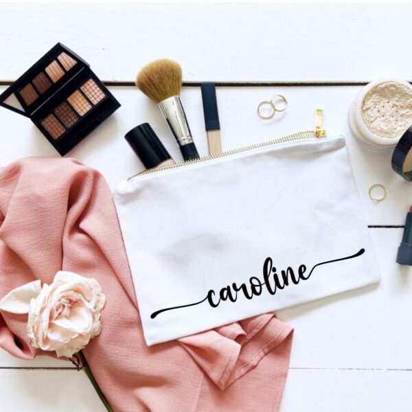 Makeup Bag Personalized, Custom Makeup Bag