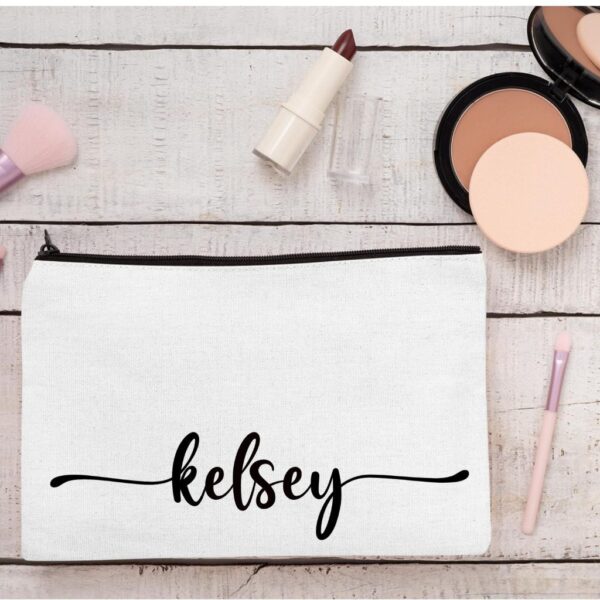 Makeup Bag Personalized, Custom Makeup Bag