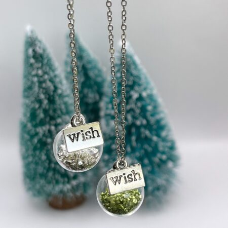 WISH Necklace Silver