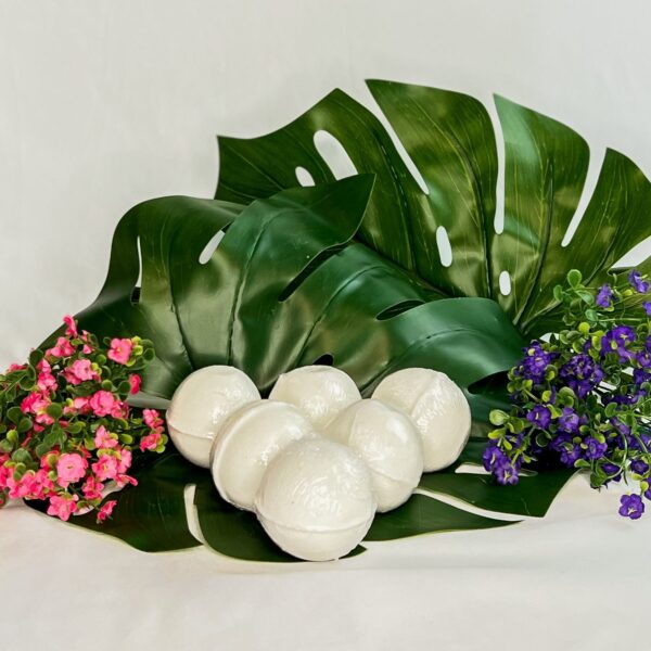 Unscented bath bombs (box of 6)