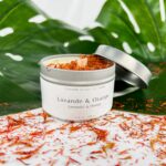 Citrus Spa Gift Set: soap, moisturizing bath bomb and soy candle | all handmade | vegan | eco-friendly | organic