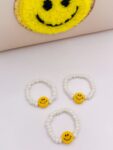 Smiley face rings