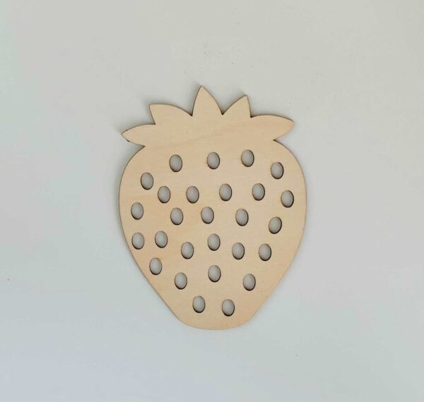Strawberry Lacing Activity