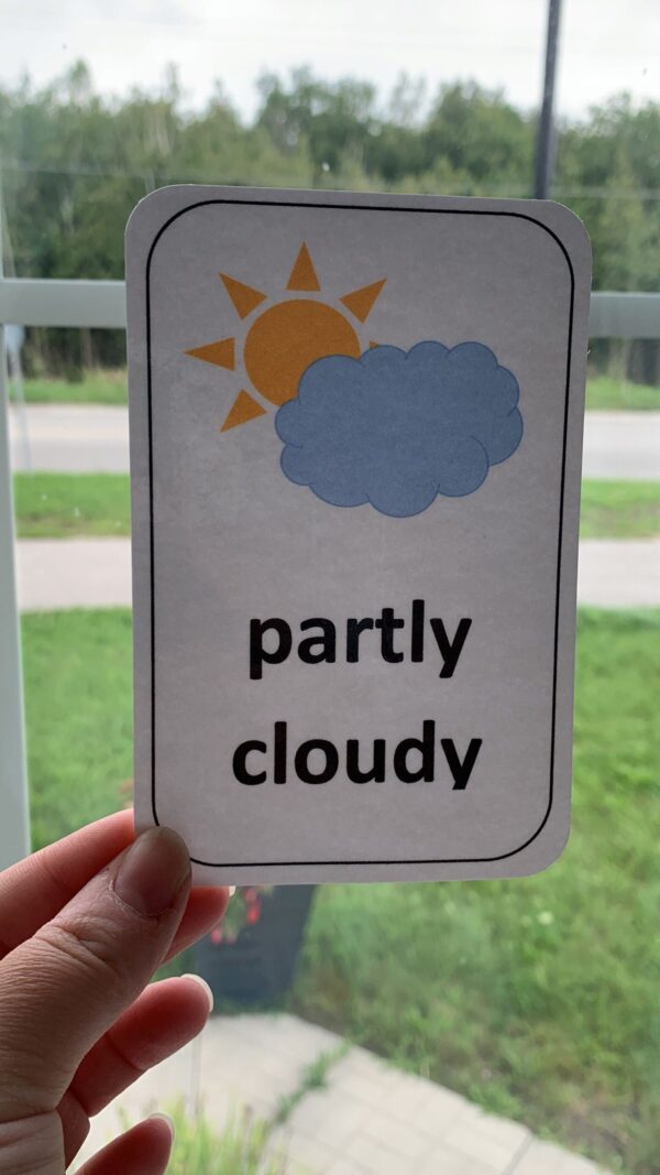 Weather Pattern Flashcards Set - 8pk
