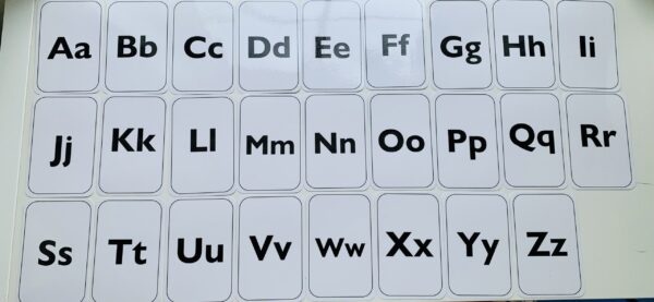 Alphabet Flashcards Set - 26pk
