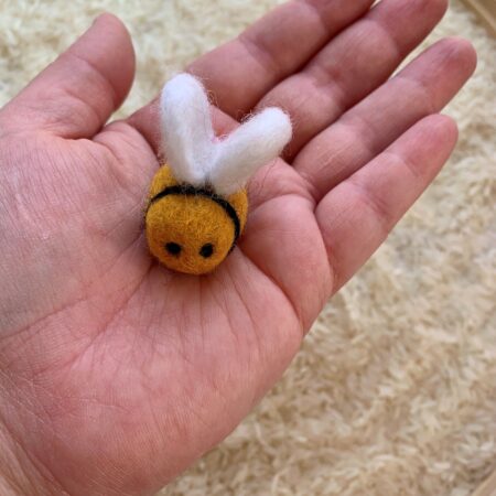 Felted Bumble Bee - 3.5cm