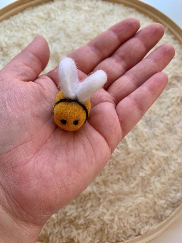 Felted Bumble Bee - 3.5cm
