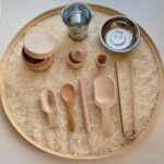 Sensory Play Tool Set w/ 5 hand tools and 5 bowls