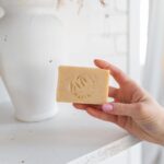 Homemade Oatmeal and Honey Moisturizing Soap Bar