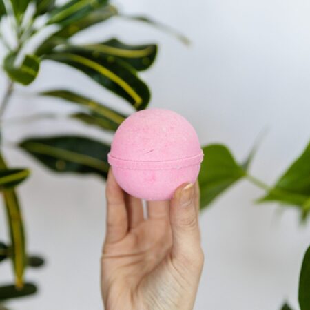 Cherry and Raspberry Bath Bomb