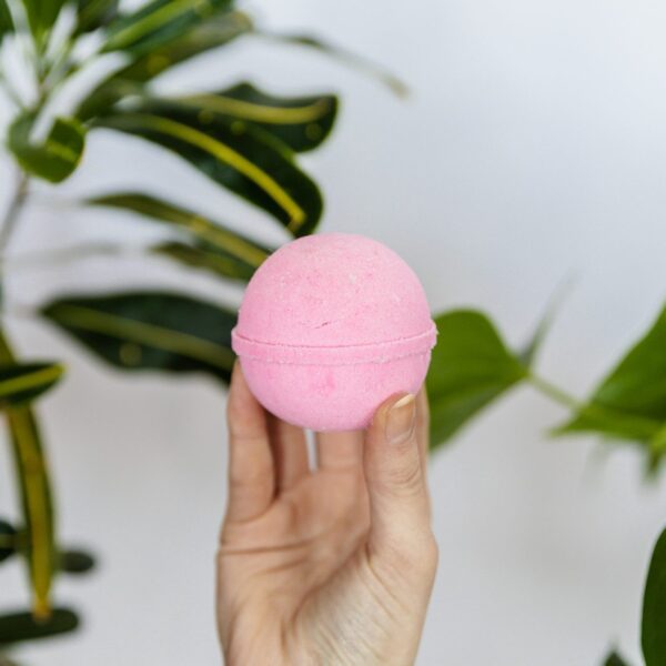 Cherry and Raspberry Bath Bomb