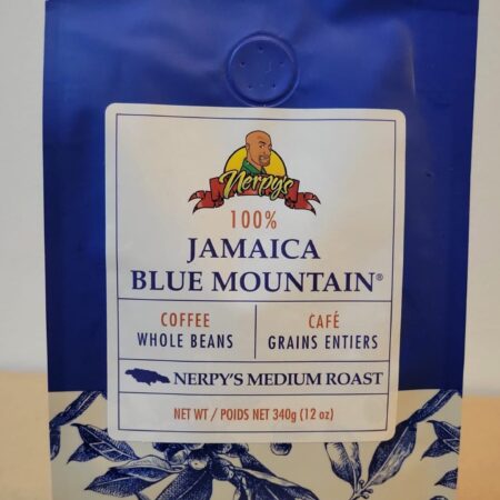 Nerpy's 100% Blue Mountain Coffee - Medium Roast