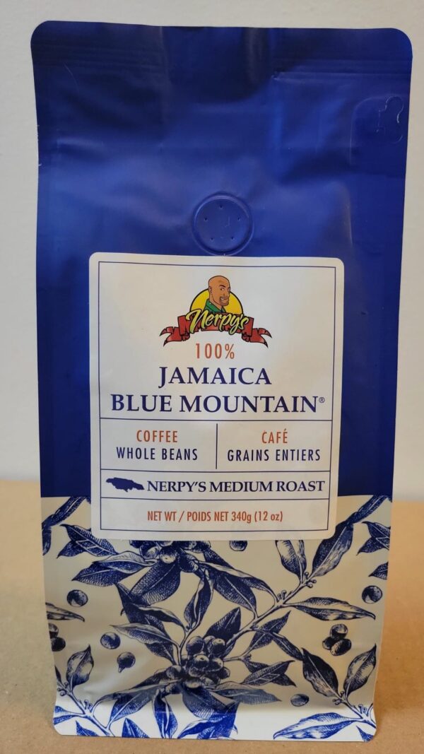 Nerpy's 100% Blue Mountain Coffee - Medium Roast