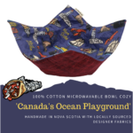 100% Cotton Microwavable Bowl Cozy - Canada's Ocean Playground