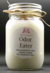 Odor Eater Soy Wax Candle - Mason Jar 80+ Hours Burn Time - Wooden Wick